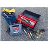 Image 1 : Tools Lot with Battery Charger and Blowlamp