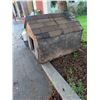 Image 3 : Large Wood Dog House With Shingle Roof and Plastic Pet Carrier