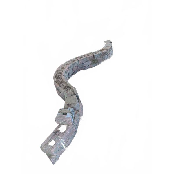 Curved Concrete Garden Retaining Wall Blocks