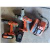 Image 2 : RIDGID 18V Cordless Drill Set with 2 Batteries and Charger