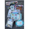 Image 2 : Craft and Decorator Lot with Puzzles, Frames, and Tea Set