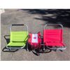 Image 3 : Camping Accessory Lot with Chairs, Axes, Power Inverter and Ropes