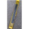Image 5 : 3 Folding Metal Sawhorses with Yellow Tops