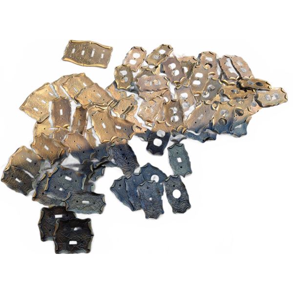 Decorative Brass Switch and Outlet Cover Plates