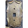 Image 4 : Decorative Brass Switch and Outlet Cover Plates