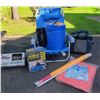 Image 1 : Camping and Outdoor Gear Lot Including Tommy Bahama Chair