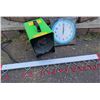 Image 1 : Patron E1.5 Electric Construction Heater, Wall Clock and Ultra Hold Multi-Hook Rack