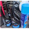 Image 3 : Automotive Cleaning and Care Lot With Tools and Supplies