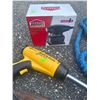 Image 2 : Homelite HB-180V Leaf Blower, Jobmate Sander, and Garden Tools Lot