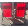 Image 4 : London Drugs Zero Gravity Chairs Red