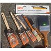 Image 2 : Painting and Cleaning Tools Including Sanders, Brushes, Pads, and Drills