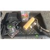 Image 5 : Painting and Cleaning Tools Including Sanders, Brushes, Pads, and Drills