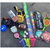 Image 1 : Sports and Outdoor Games Lot with Golf Bag and Assorted Equipment