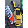 Image 2 : Sports and Outdoor Games Lot with Golf Bag and Assorted Equipment