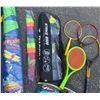 Image 3 : Sports and Outdoor Games Lot with Golf Bag and Assorted Equipment