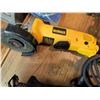 Image 5 : Power Tool Lot: DEWALT Circular Saw, Angle Grinder, Reciprocating Saw, Accessories
