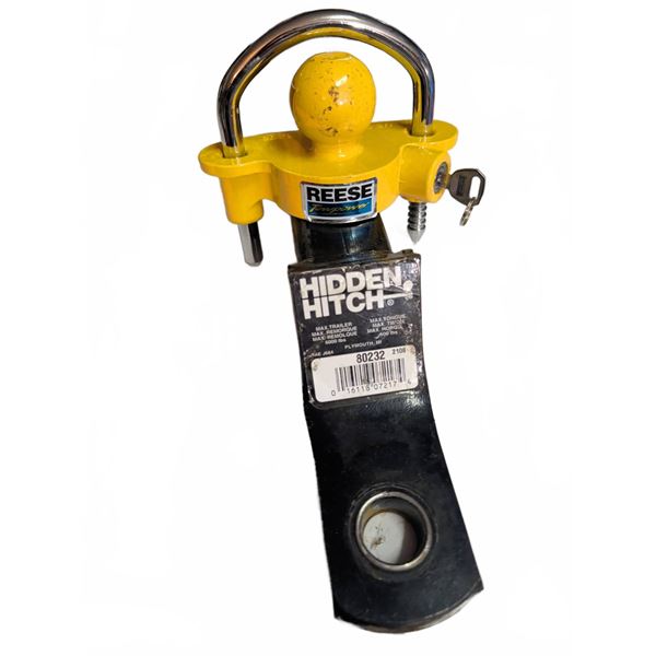 Reese Towpower Hitch Lock and Hidden Hitch Ball Mount Set