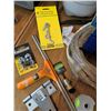 Image 5 : Workshop Tools and Hardware Lot Including Sprayer and Shop Blower