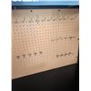 Image 4 : Mastercraft Steel Workbench with Pegboard, Drawers and Tools