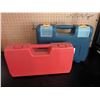 Image 10 : Ryobi Drill Bit Set with Red Pipe Threading Kit in Cases