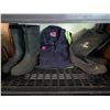 Image 2 : Workwear: Onguard Protective Steel Toe Boots, Unmarked Rubber Boots, and Nomad Pro Hi-Vis Coveralls