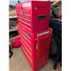 Image 11 : Mastercraft Tool Chest With Jobmate Top Box, Red, Multiple Drawers, Various Tools