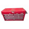 Image 1 : Red Metal Tool Chest With Mixed Hand Tools