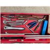 Image 5 : Red Metal Tool Chest With Mixed Hand Tools