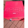 Image 7 : Red Metal Toolbox With Contents and Red Mini Safe