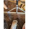 Image 2 : Shed Contents Including Rake, Garden Tools, Hand Tools, and Accessories