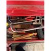 Image 5 : Stack-On Red Metal Tool Chest With Assorted Hand Tools