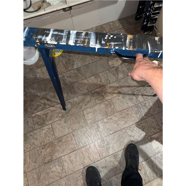 4 Metal Folding Sawhorses