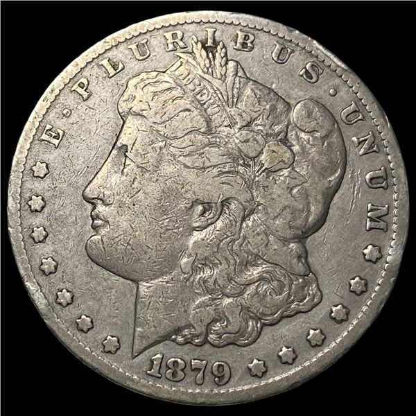1879-CC Silver Morgan Dollar NEARLY  UNCIRCULATED