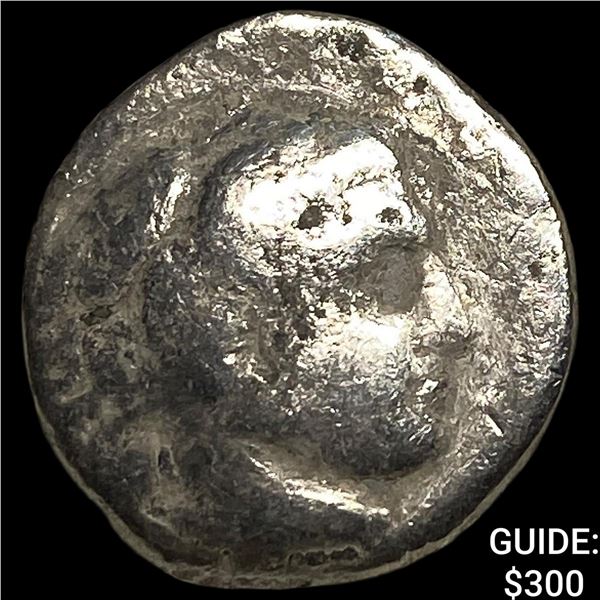 Macedonian Kingdom Alexander III Type Silver Drachm NEARLY UNCIRCULATED