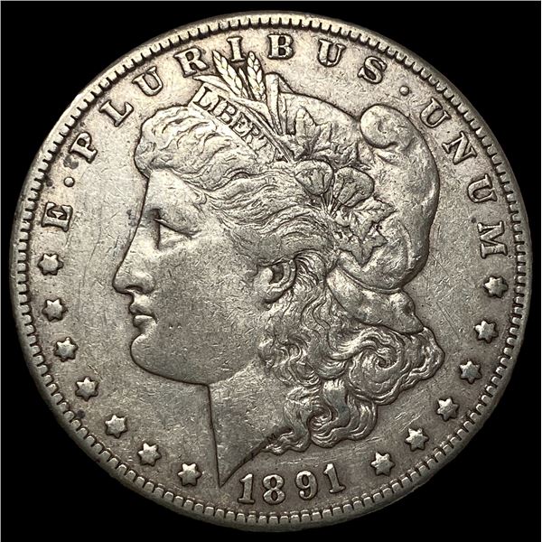 1891-CC Silver Morgan Dollar CLOSELY  UNCIRCULATED