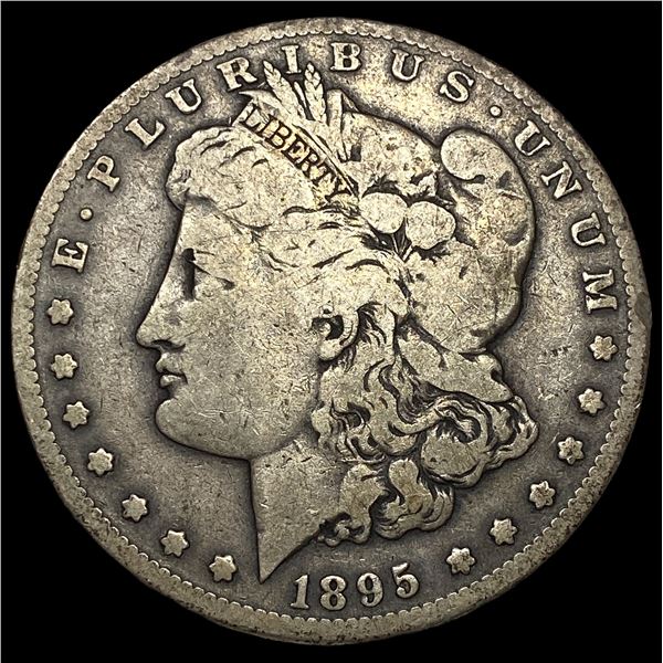 1895-S Silver Morgan Dollar NICELY CIRCULATED