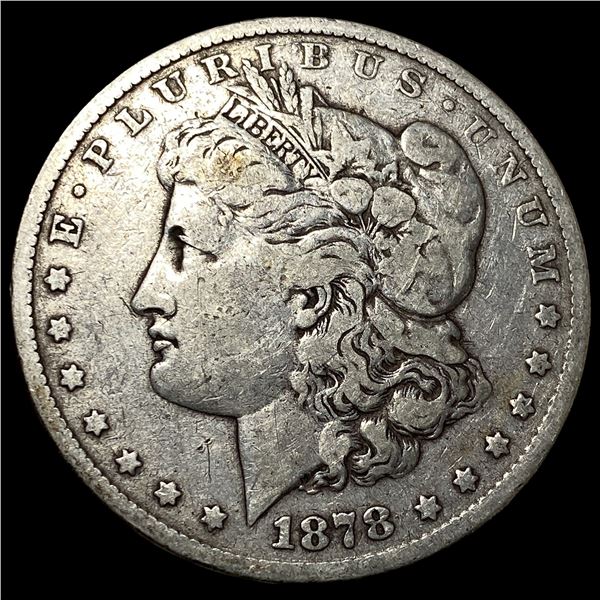 1878-CC Silver Morgan Dollar ABOUT  UNCIRCULATED