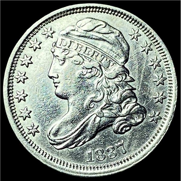 1837 Silver Capped Bust Dime UNCIRCULATED