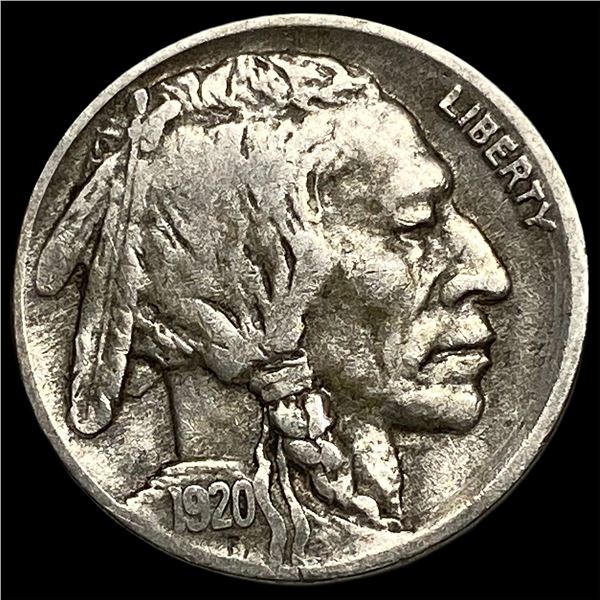 1920-D Buffalo Nickel ABOUT UNCIRCULATED