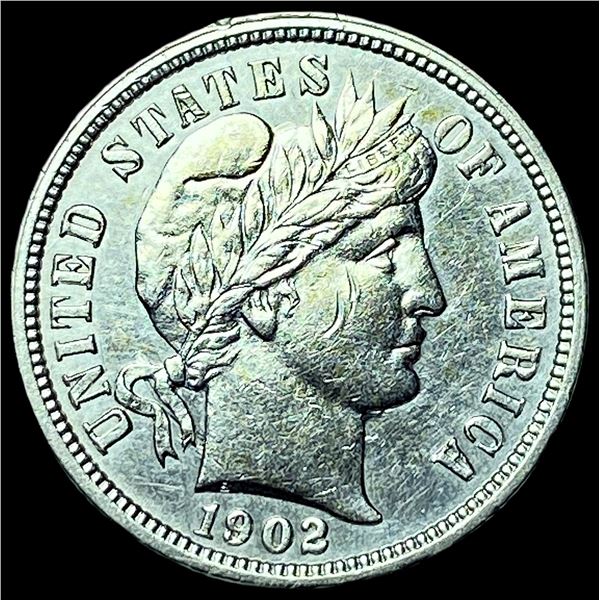 1902-O Silver Barber Dime CLOSELY  UNCIRCULATED