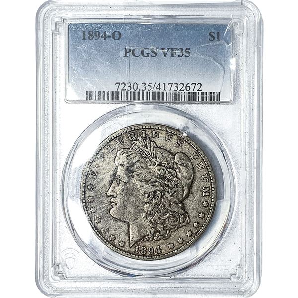 1894-O Morgan Silver Dollar PCGS VF35