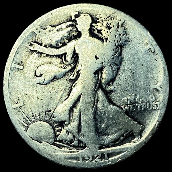 1921-S Silver Walking Liberty Half Dollar  NICELY CIRCULATED