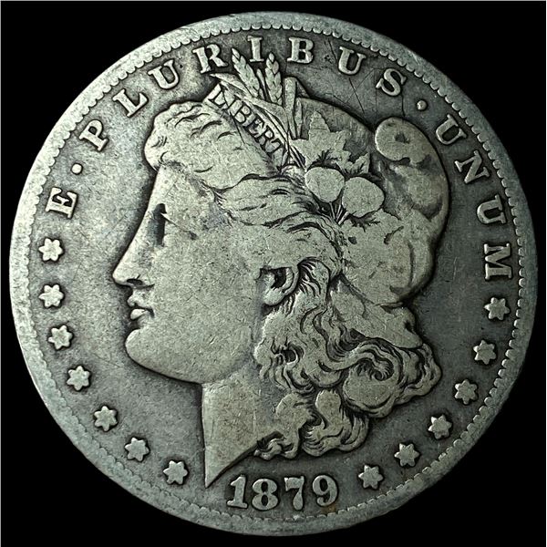 1879-CC Silver Morgan Dollar LIGHTLY  CIRCULATED