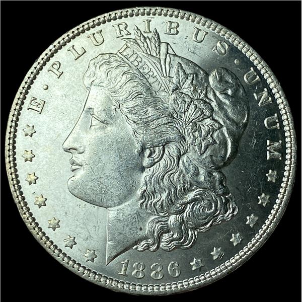 1886 Morgan Silver Dollar CHOICE BU