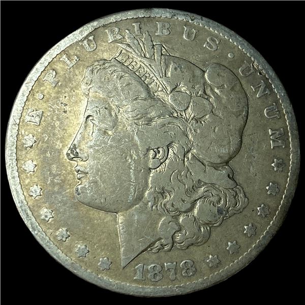 1878-CC Silver Morgan Dollar LIGHTLY  CIRCULATED