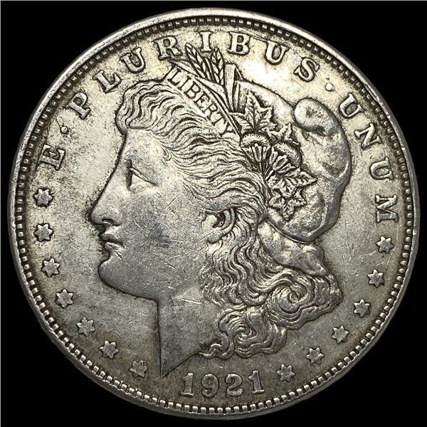 1921-D Silver Morgan Dollar NEARLY  UNCIRCULATED