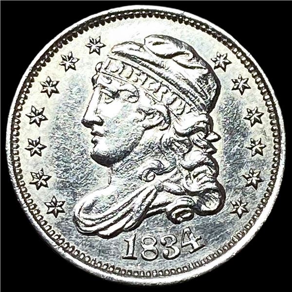 1834 Capped Bust Half Dollar UNCIRCULATED