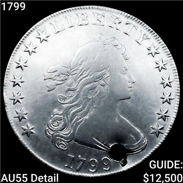 1799 Draped Bust Dollar CLOSELY UNCIRCULATED