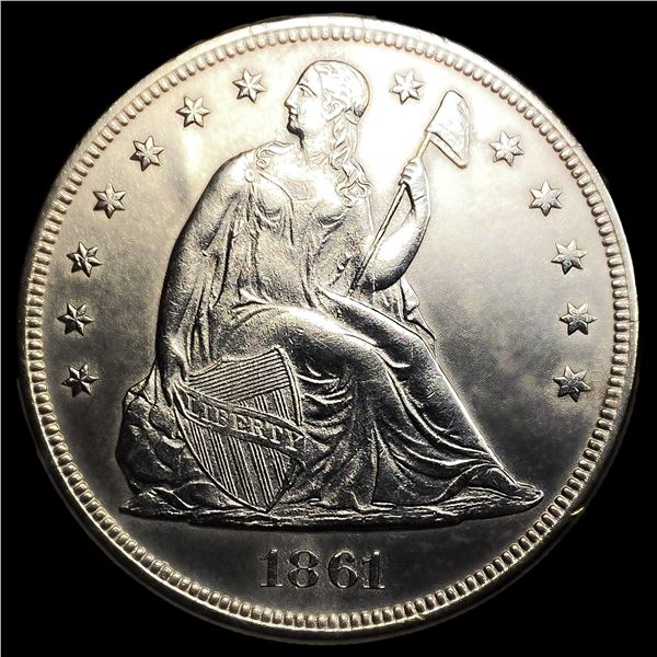 1861 Seated Liberty Dollar