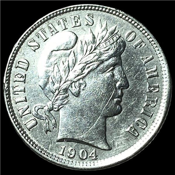 1904-S Silver Barber Dime UNCIRCULATED